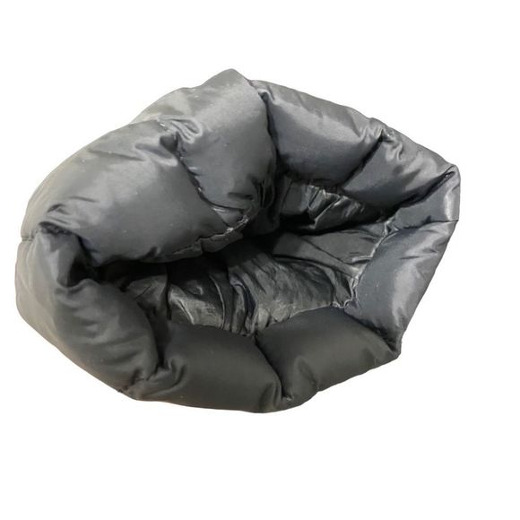 Lands End Down Puffer Coat Jacket women’s Size S (6-8) Black - Picture 12 of 13